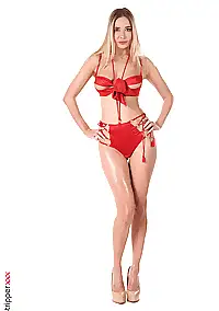 pics red silk perfection