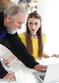 cute young babe old goes youngs old