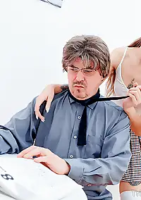 sexy student comes tricky old teachers