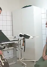 skinny teen examined